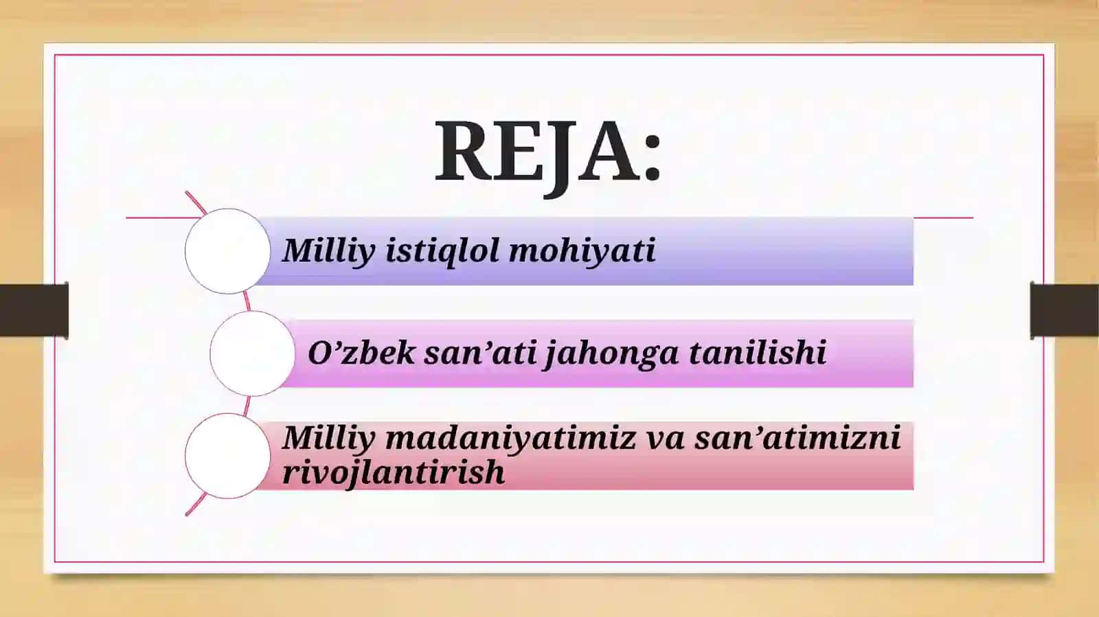MUSTAQILLIK YILLARIDA O‘ZBEKISTON MADANIYATI VA SAN’ATI 2