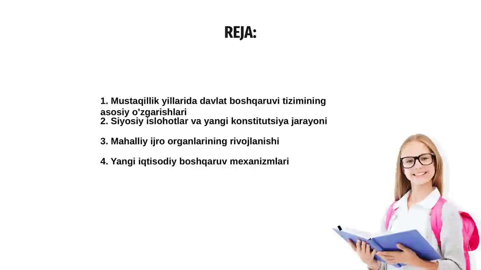 Mustaqillik yillarda davlat boshqaruvi tizimida amalga oshirilgan islohotlar 2
