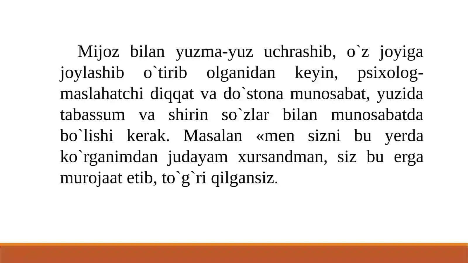 Muloqot paratexnologik usul sifatida, muloqot turlari 2