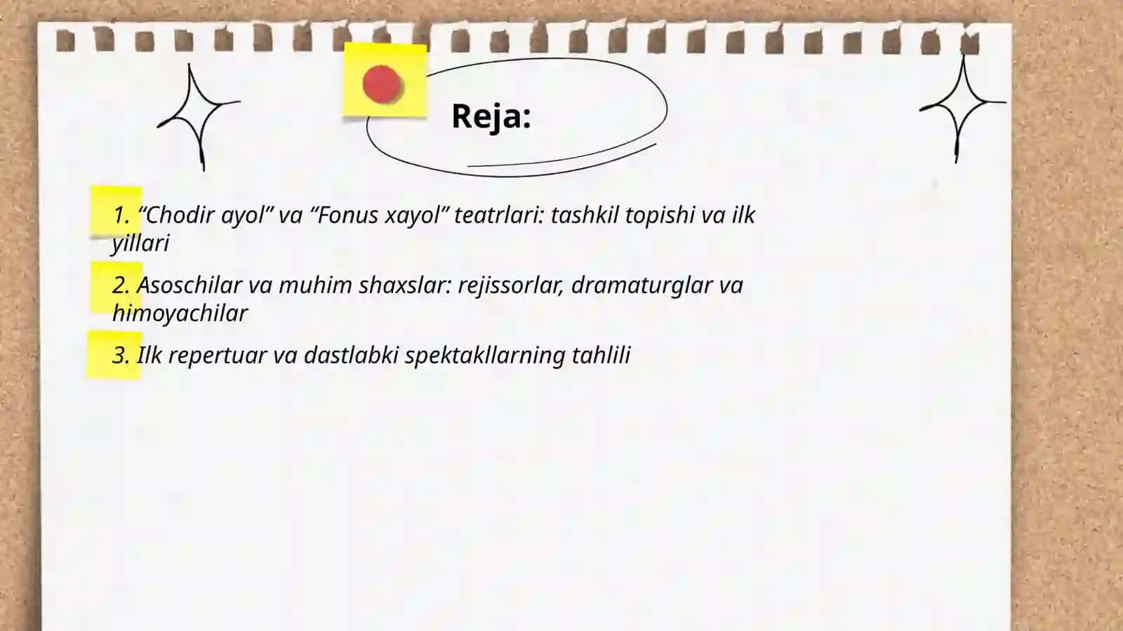 “Chodir ayol” va “Fonus xayol” teatrlari tarixi 2