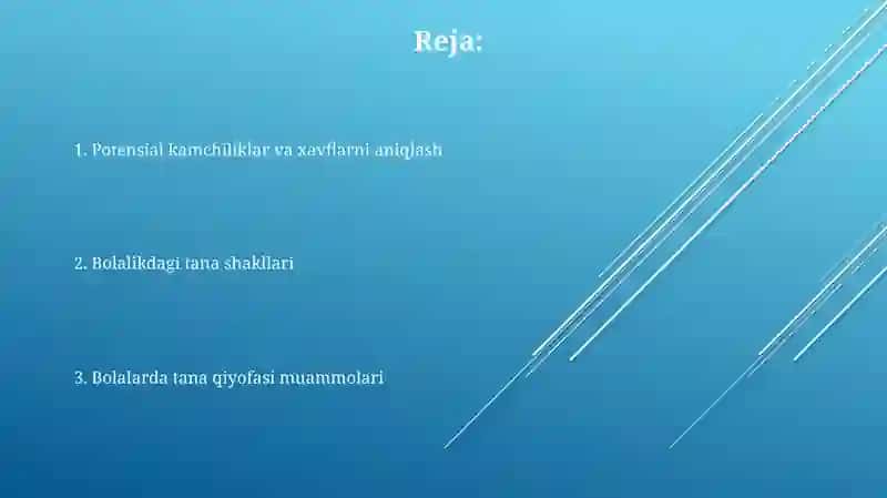 Bolalarda qaddi-qomatning shaklllanishi va kamchiliklari 2