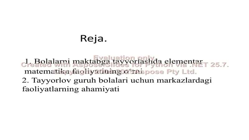 Bolalarni maktabga tayyorlashda elementar matematik tasavvurlarni shakllantirishning ahamiyati 2