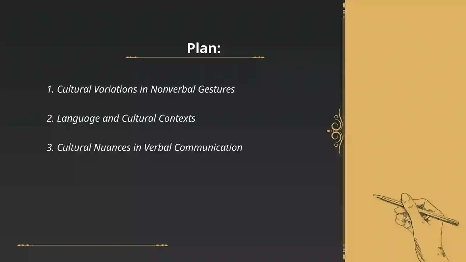 CULTURAL SPECIFICITY OF VERBAL AND NON VERBAL MEANS OF COMMUNICATION 2