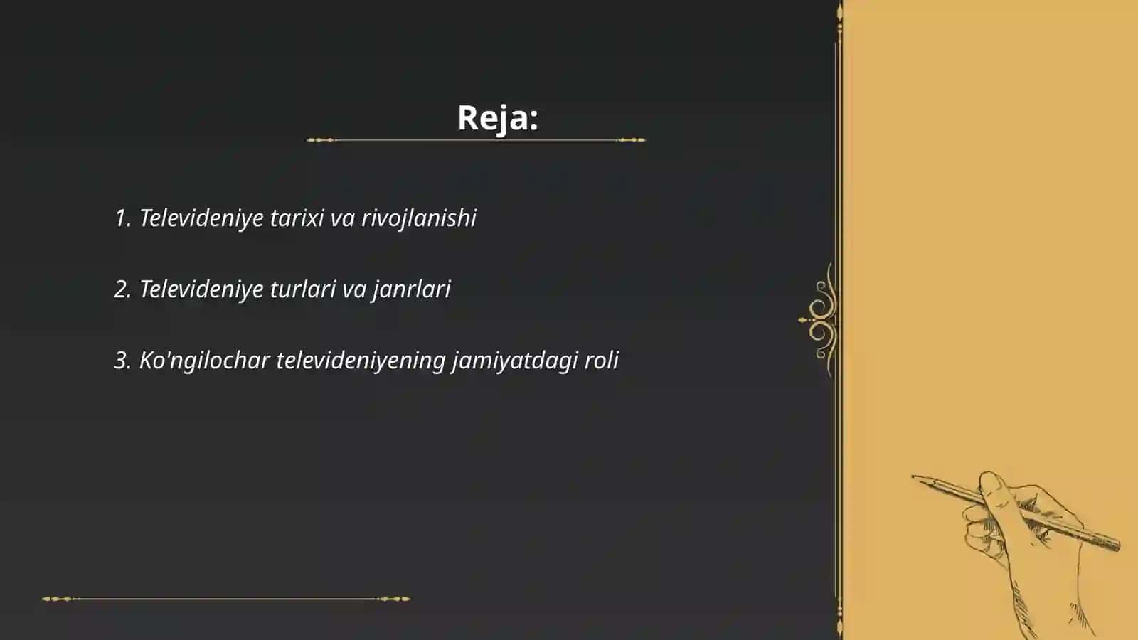 Televideniye Tarixi va Rivojlanishi 2