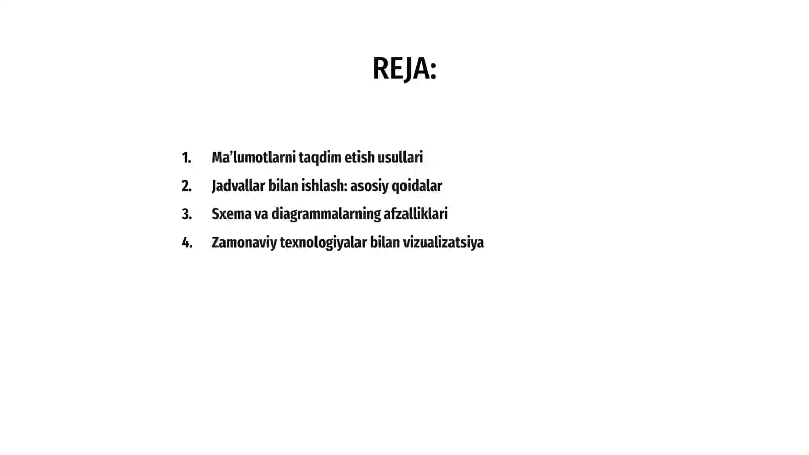 Matematika darslarida malumotlarni taqdim etish usullari 2