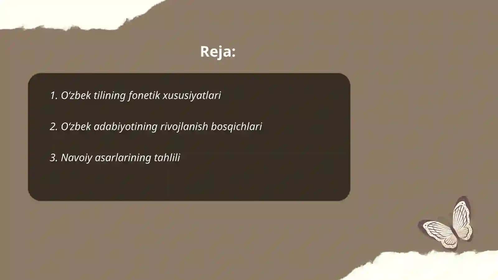 Oʻzbek tilining fonetik xususiyatlari 2