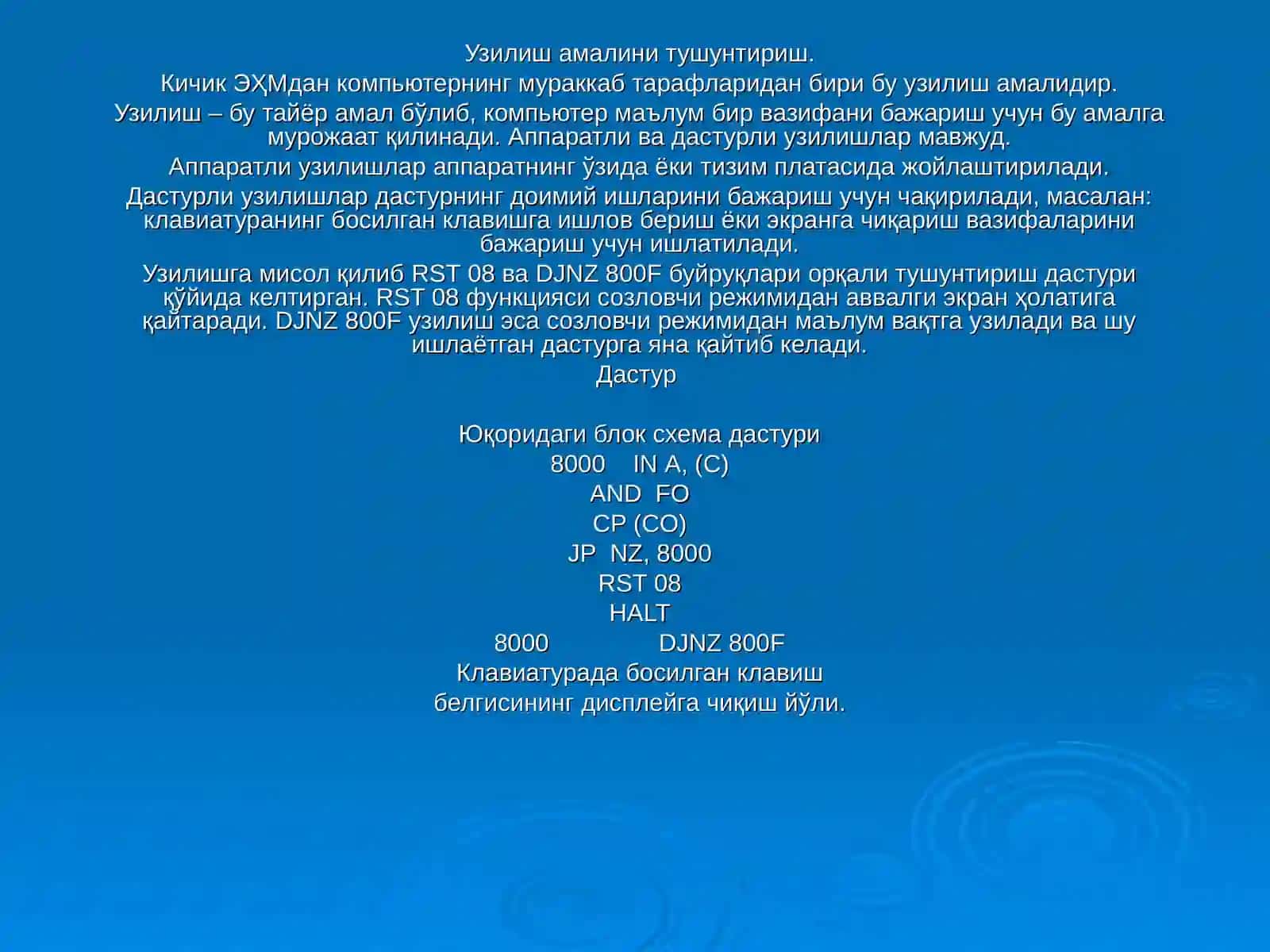 МП (Микропроцессор) 2
