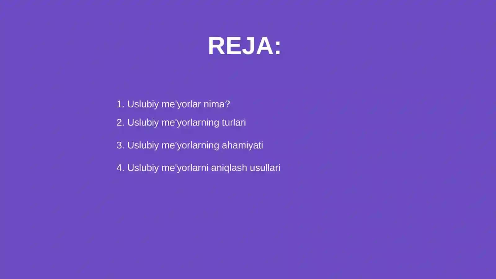 Uslubiy me'yorlar 2