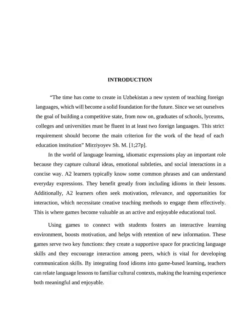 Theoretical and Practical Aspects of Teaching Food Idioms to A2 Learners 2