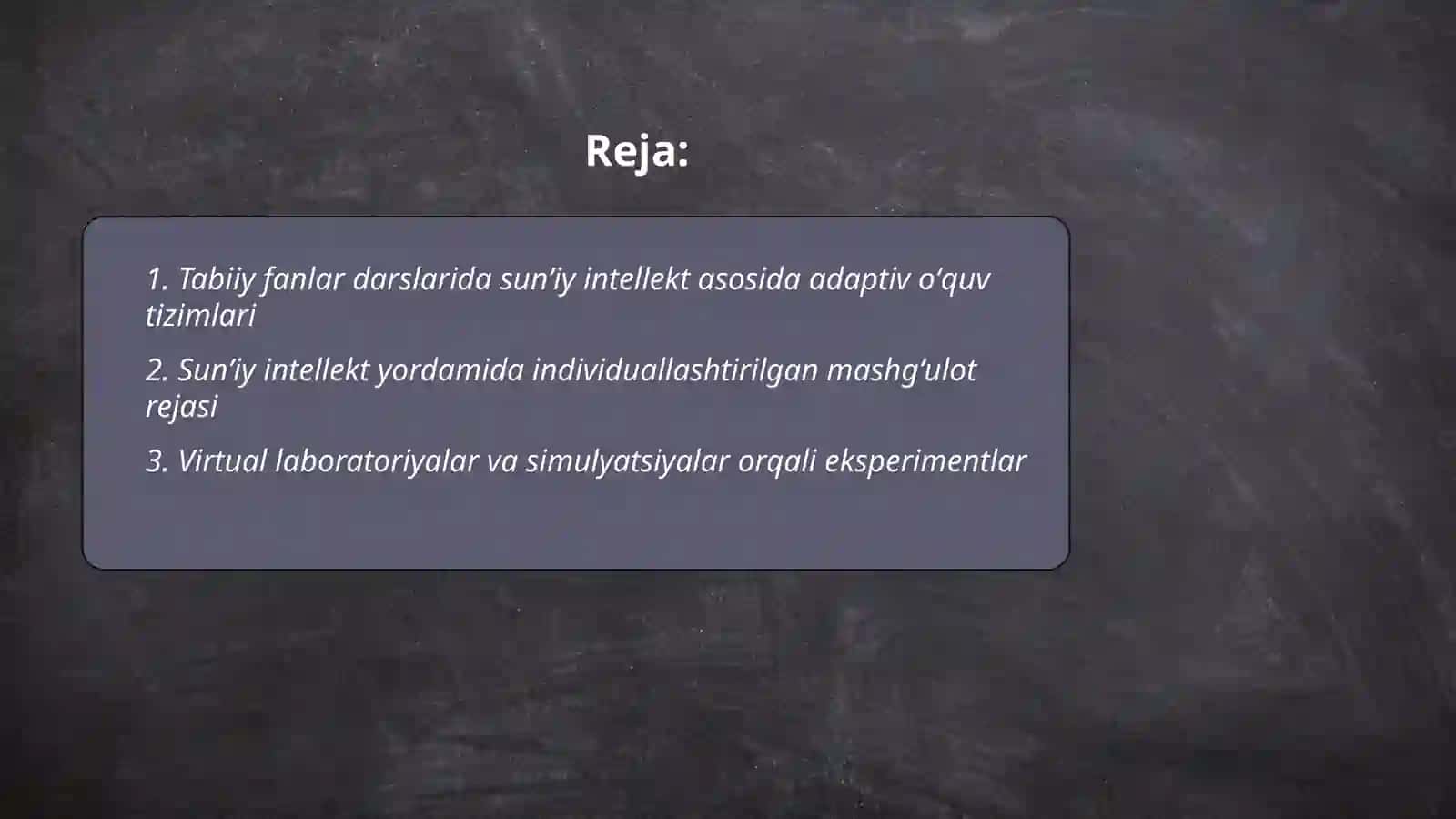 Boshlangʻich taʼlim tabiiy fanlar darslarida sunʼiy intellektdan foydalanish 2