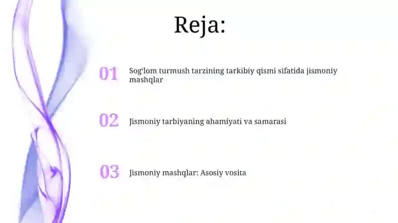 Jismoniy Mashqlar 2