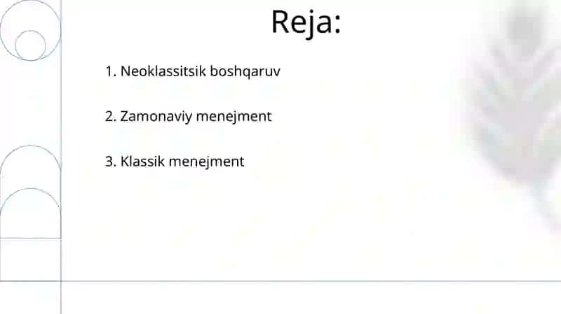 Boshqaruv tizimi nazaryasi va amolyatini rivojlantrish bosqichlari 2