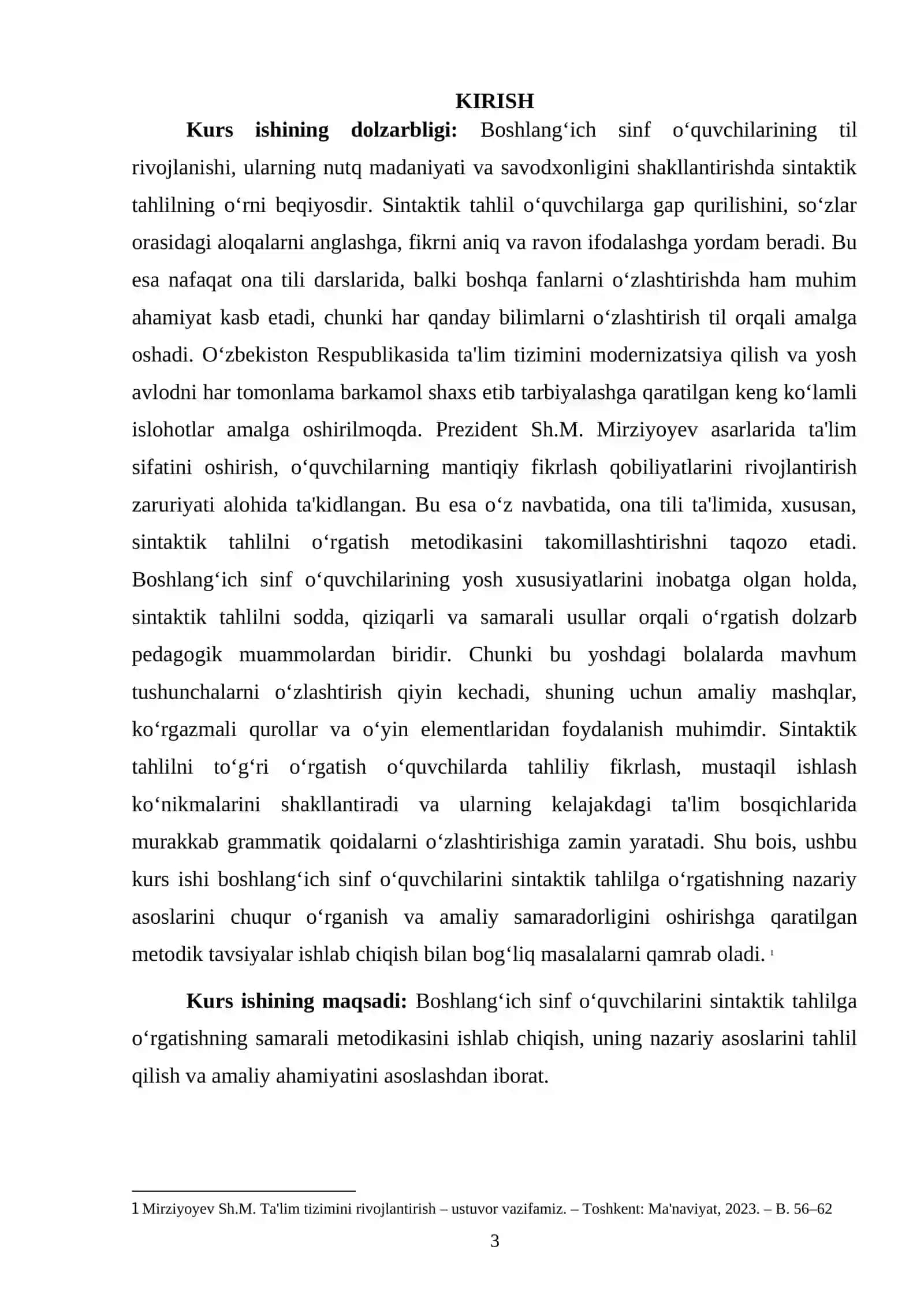 Boshlang'ich sinf o'quvchilarini sintaktik tahlilga o'rgatish 2