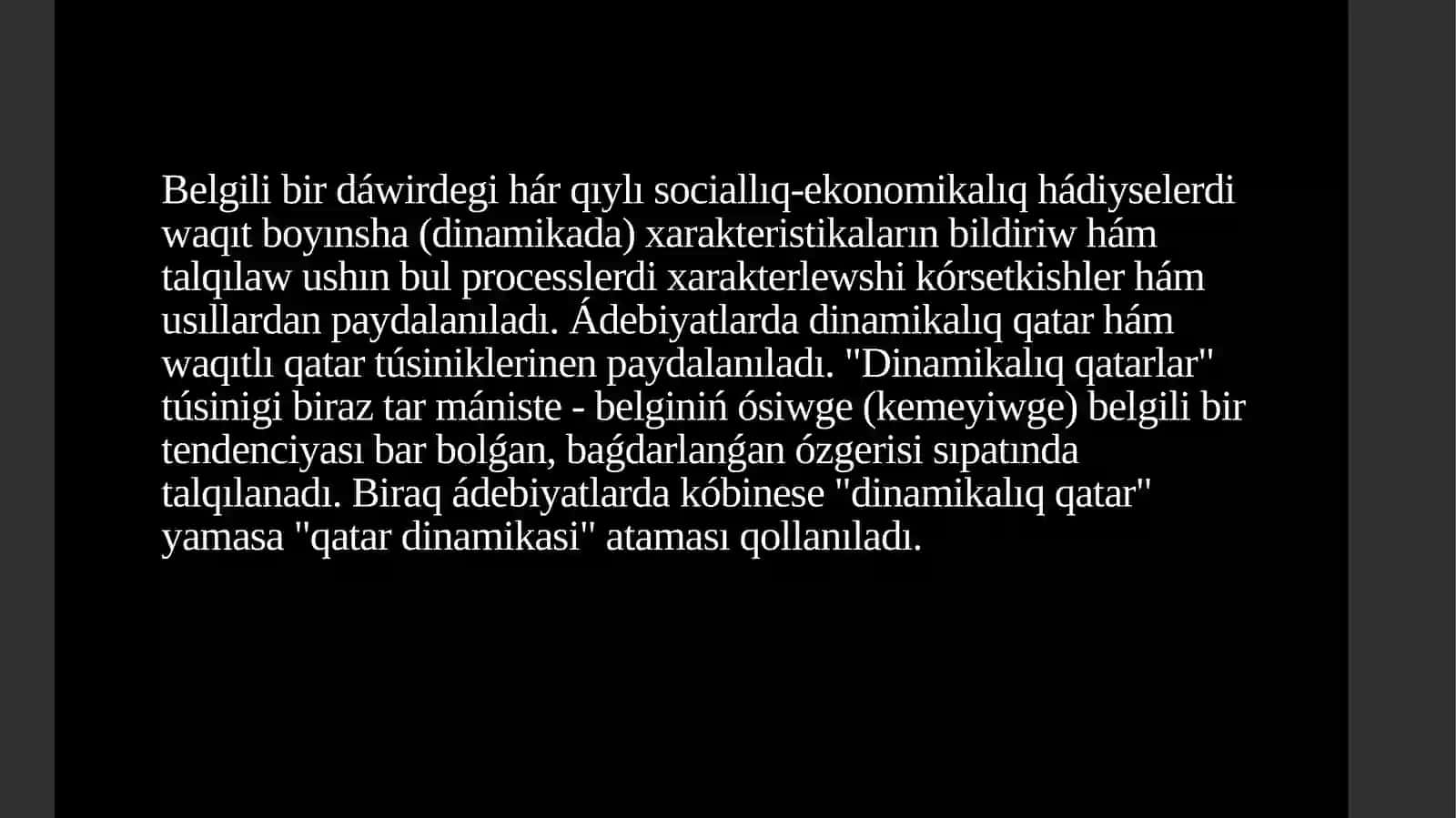 waqitli qatarlar 2