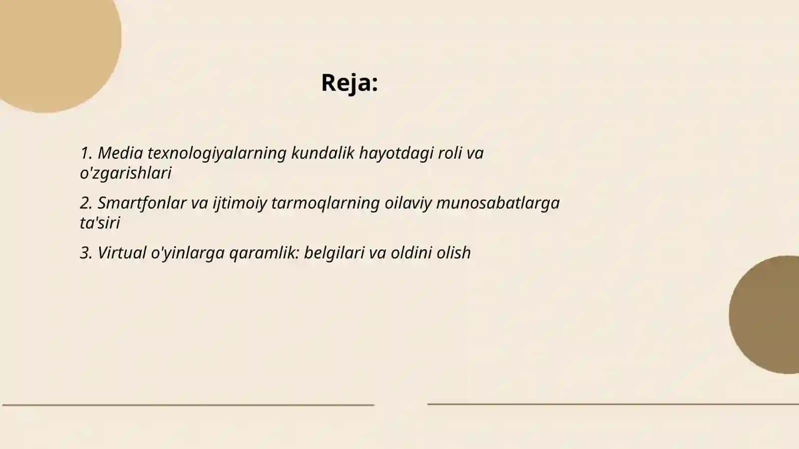 Media texnologiyalar kundalik hayotda. Virtual o'yinlarning asoratlari 2