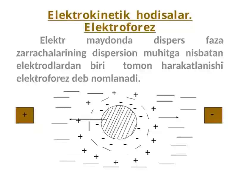 Kolloid sistemalarning elektrokinetik hossalari 2
