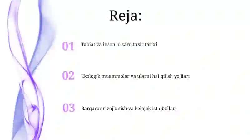 Tabiat va inson: Tarixiy aloqalar 2