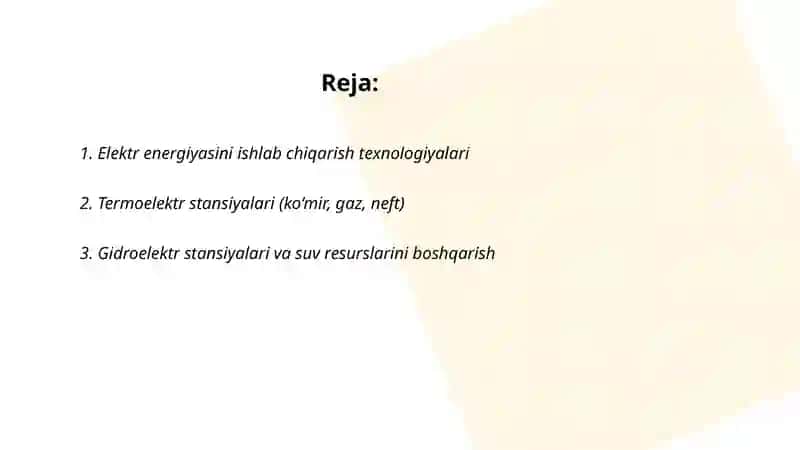 Abdullayev Xumoyiddinni elektr taʼminoti fanidan tayyorlagan taqdimoti 2