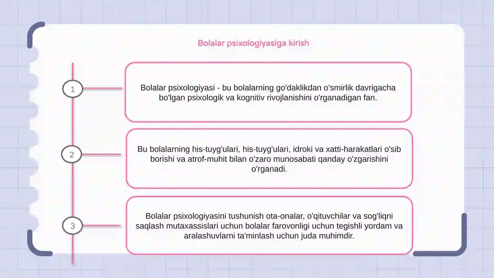 Bolalar psixologiyasi:nazariya va amaliyot 2