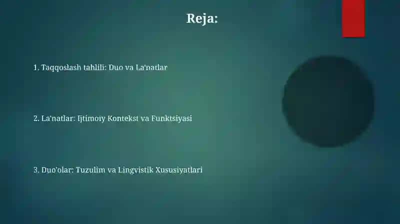 Oʻzbek xalq olqishlari va qargʻishlari va mazmunini sharhlab tahlil qilish 2