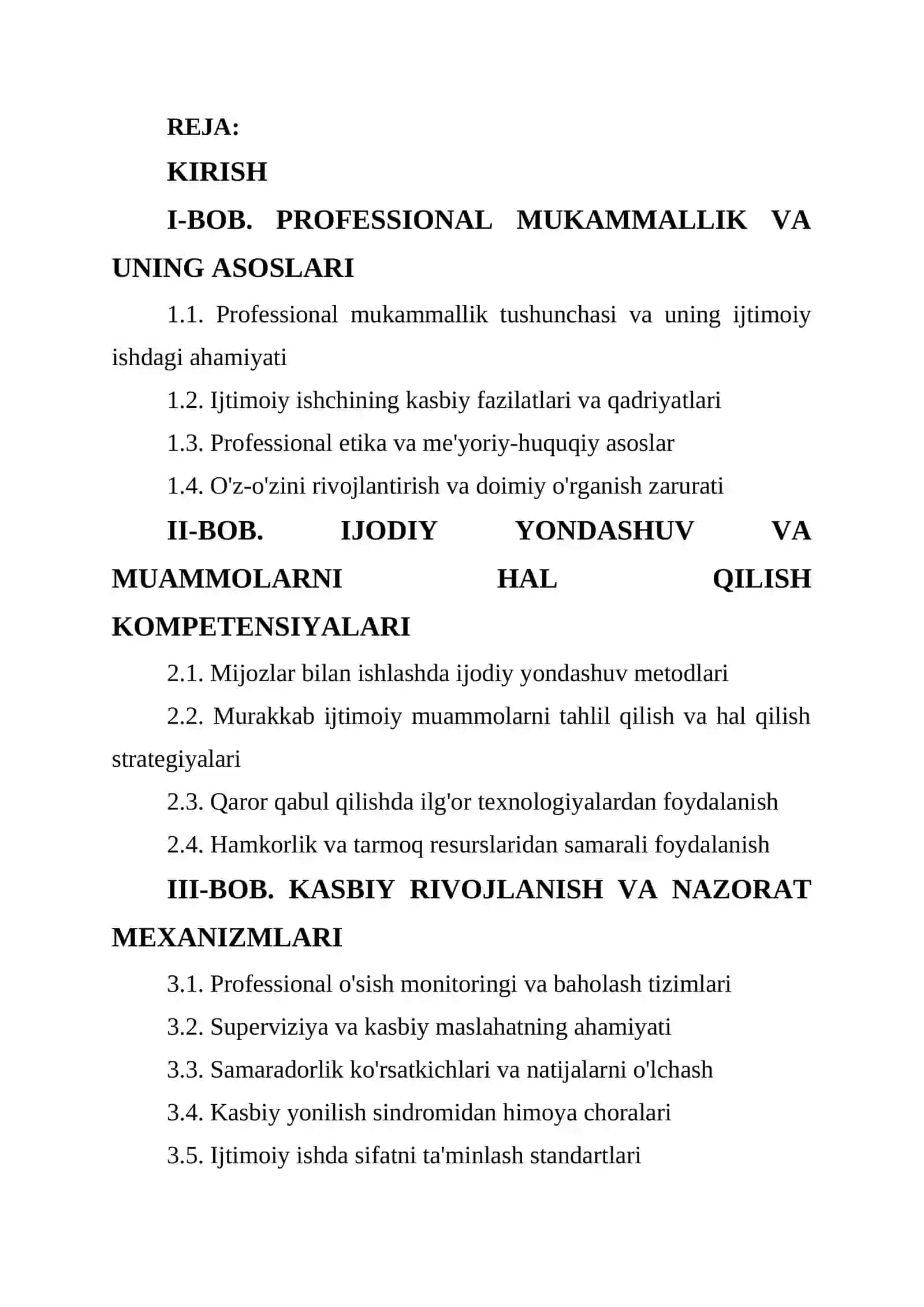 IJTIMOIY ISHDA PROFESSIONAL MUKAMMALLIK 2