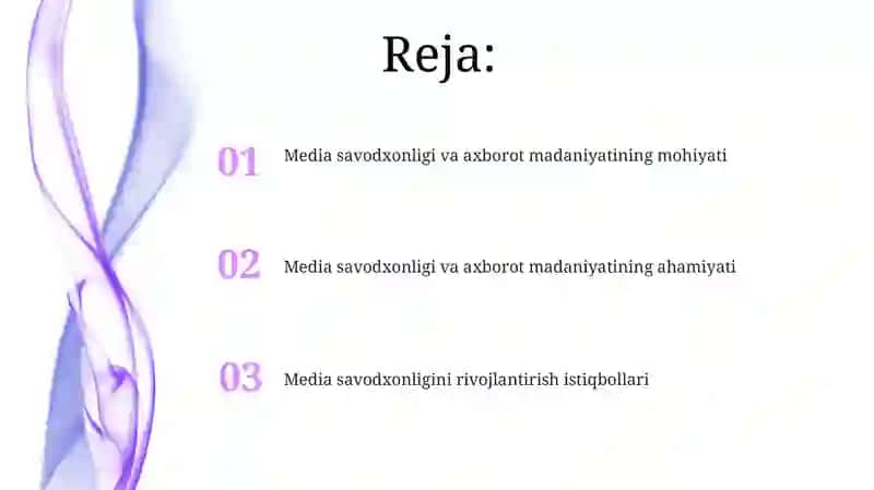 Media savodxonligi va axborot madaniyatini tahlil qilish 2