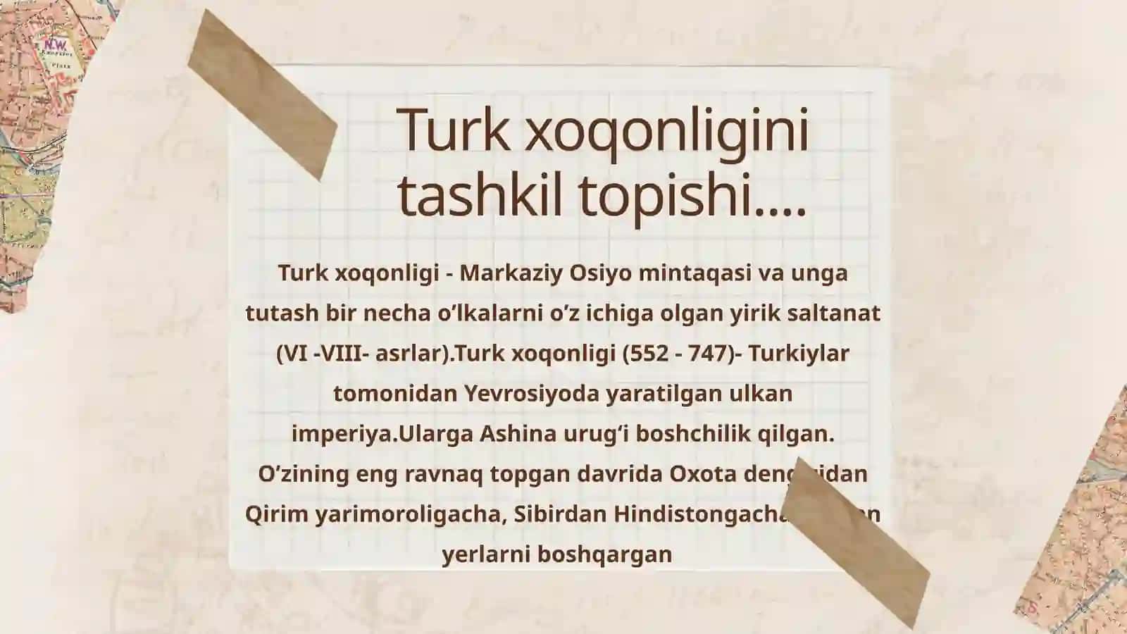 Turk xoqonligining iqtisodiy va demografik geografiyasi 2