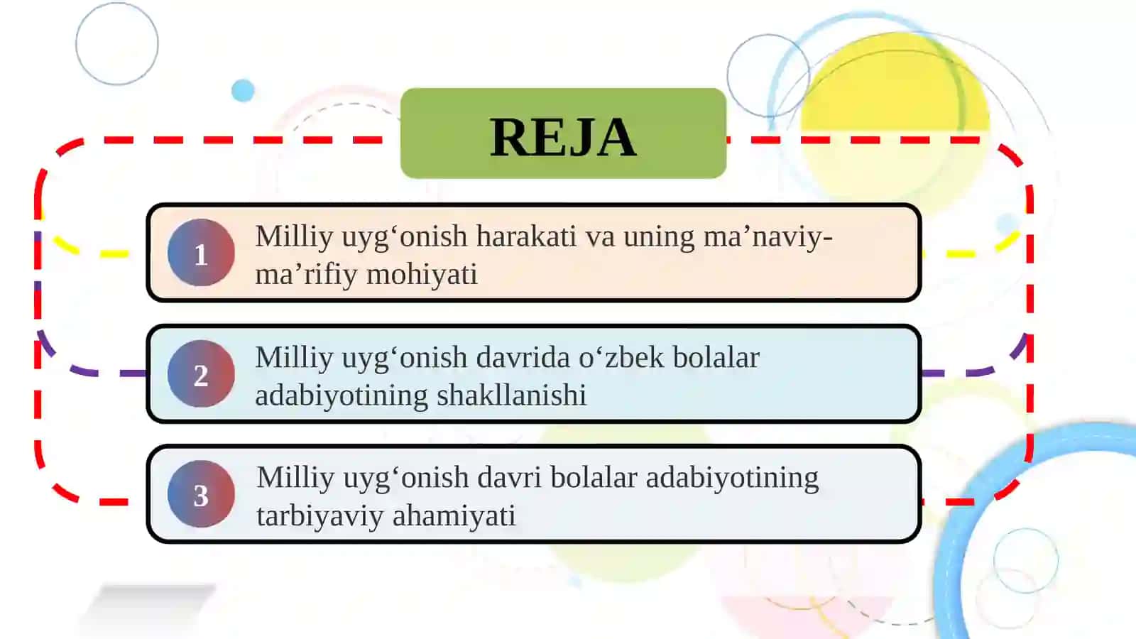 Milliy uyg‘onish harakatining bolalar adabiyotini yuzaga keltirishidagi o‘rni 2