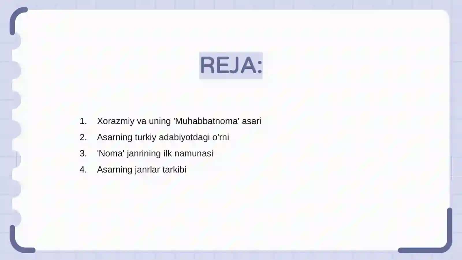 Xorazmiy va uning 'Muhabbatnoma' asari 2