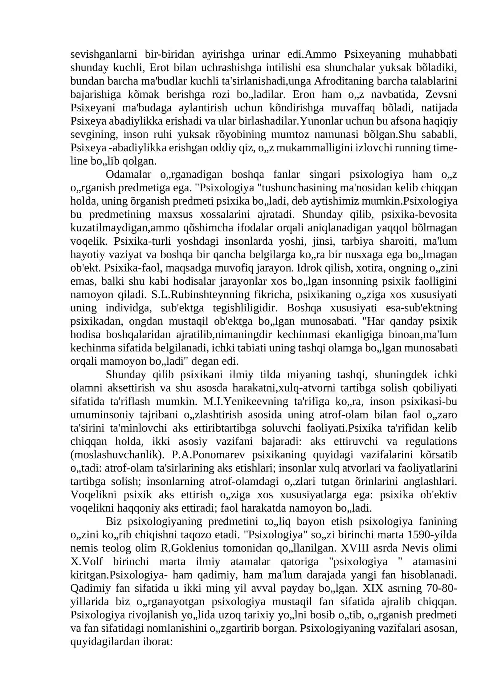 Psixologiya fanining maqsad vazifalari 2