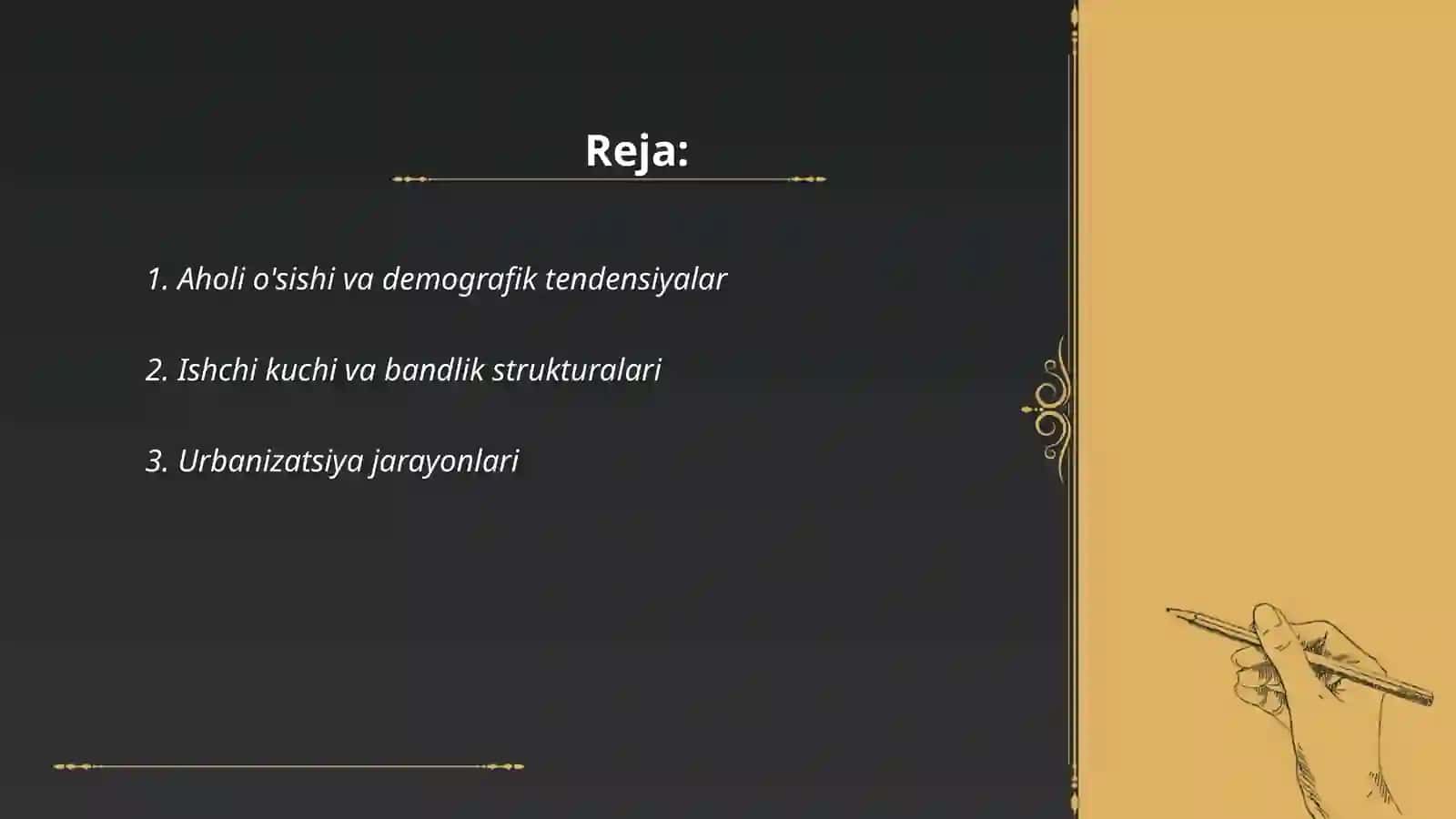 Aholi o'sishi va demografik tendensiyalar 2