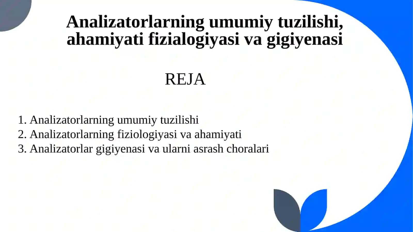 Yoshfizialogiyasivagigiyenasifanidan tayyorlagan taqdimoti 2