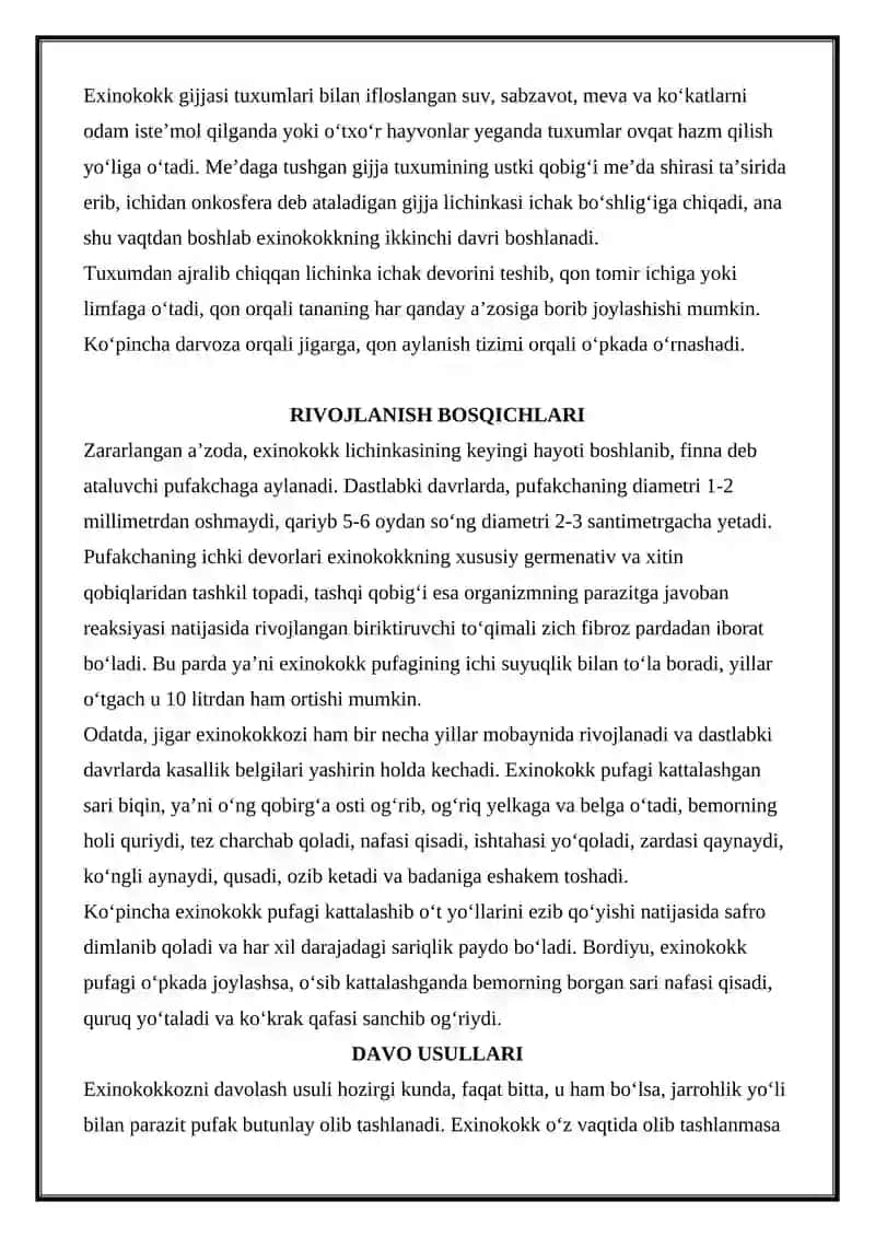 JIGAR EXINOKOKKOZI 2