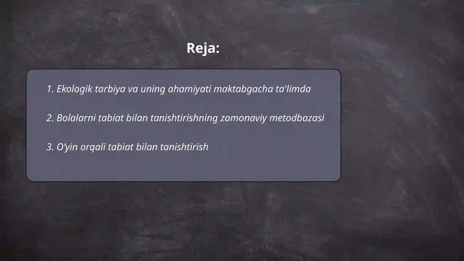 Maktabgacha taʼlim bolalarini tabiat bilan tanishtirishning metod,usul va vositalari 2