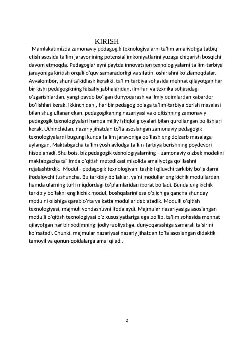 Maktabgacha yoshdagi bolalarda son va sanoq haqida  tushuncha hosil qilish va o’rgatish 2