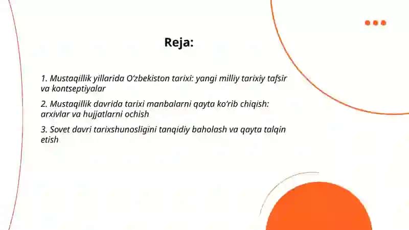 Mustaqillik yillari ilmiy nashrlarga Oʻzbekiston tarixining yoritilishi 2