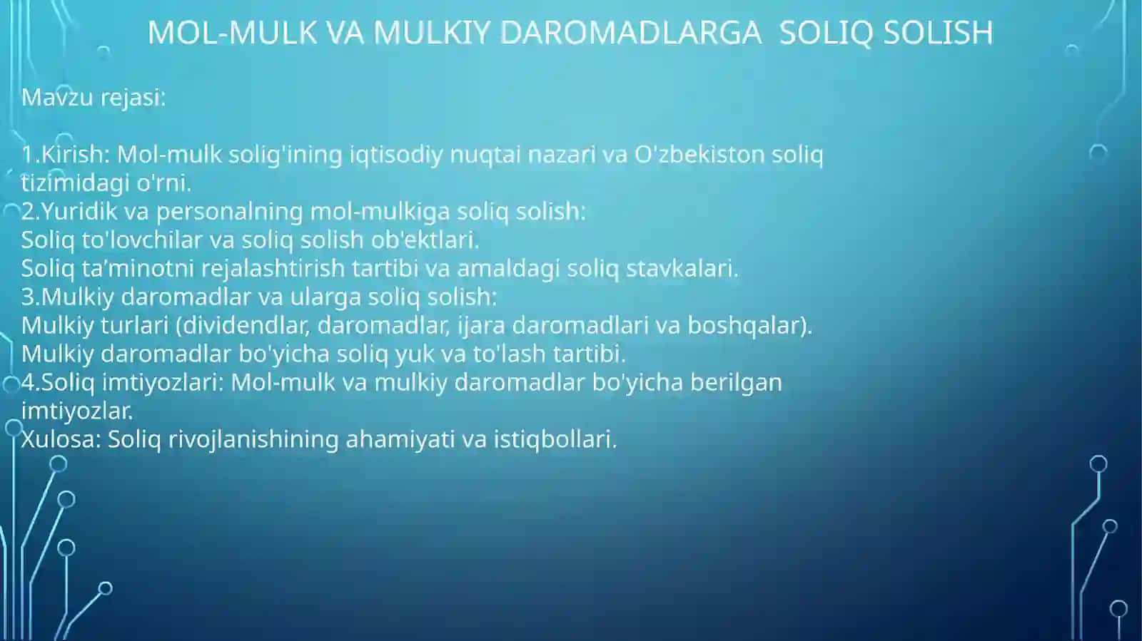 Mol-mulkvamulkiydaromadlargasoliqsolish 2