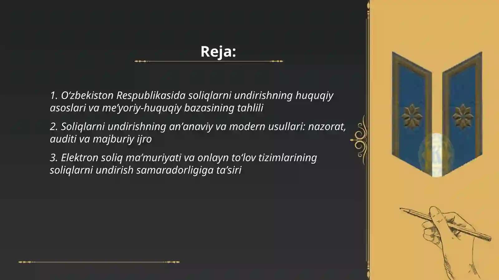Soliqlarni Undirish Usullari 2