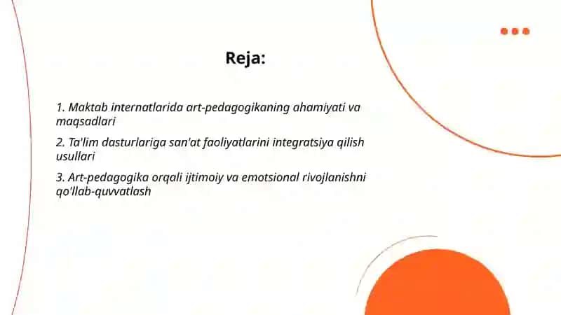 Bolalar maktab internatlarida art pedagokikadan foydalanish 2