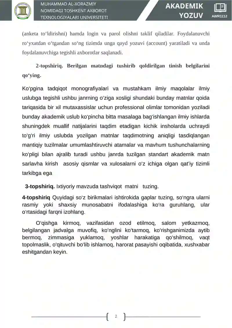 MATNNI MA’NOVIY QISMLARGA BO‘LISH TAMOYILLARI 2
