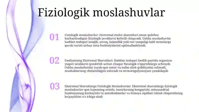 Faoliyatning Ekstremal Sharoitlari 2