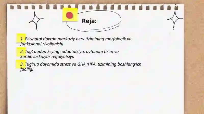 Perinatal va chaqaloqlik davrida pisixofiziologik rivojlanishga xos xususiyatlari 2