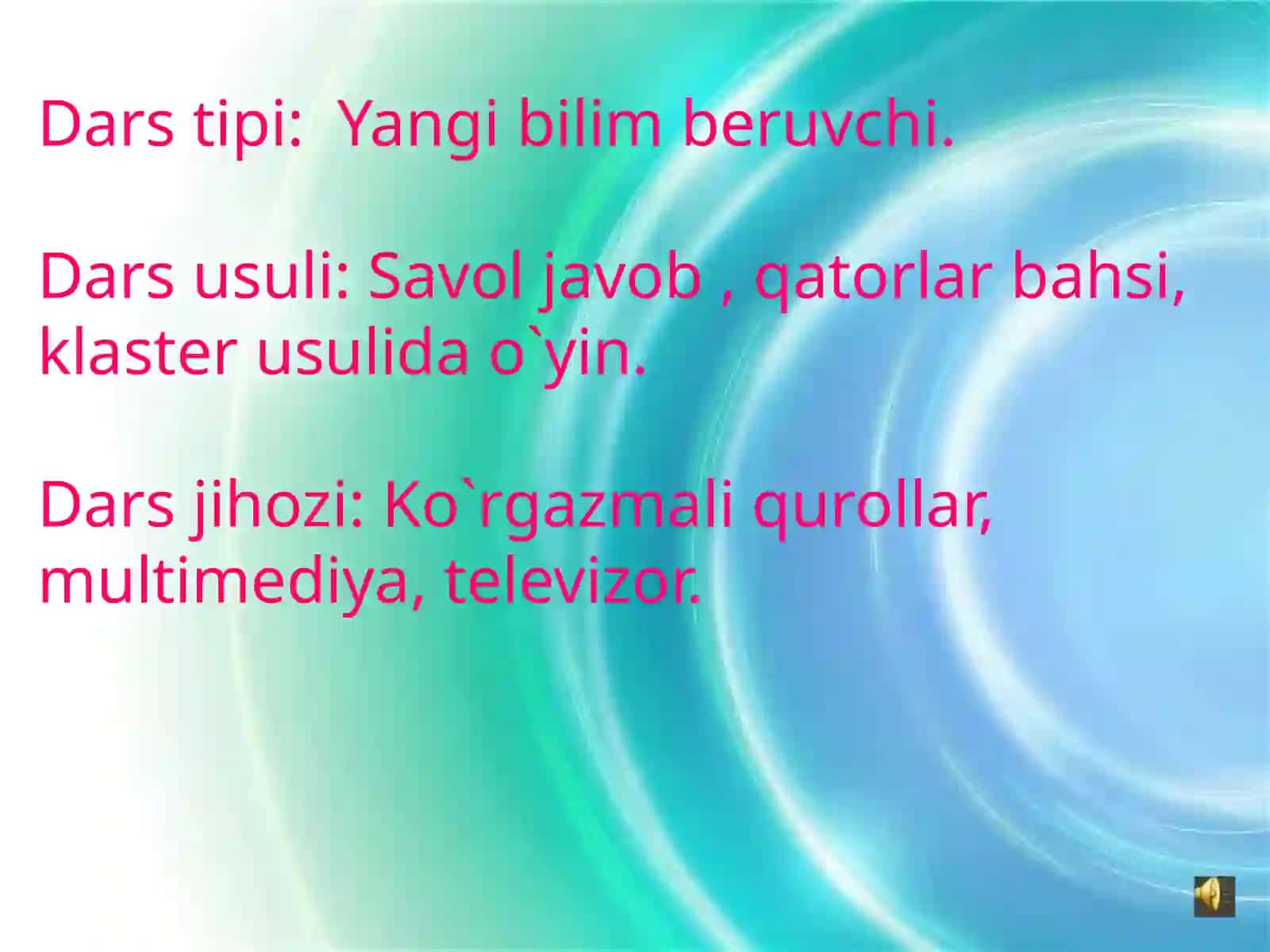 3-sinf Ona tili fanidan O'zbekiston boyliklari dars ishlanma 2
