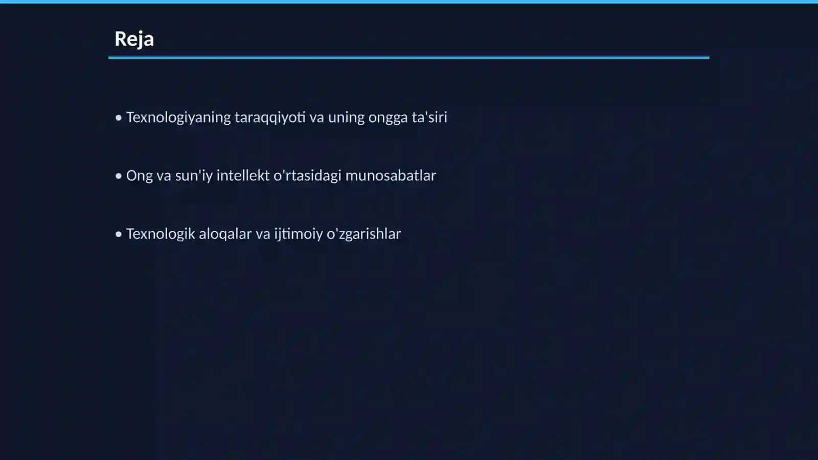 Texnologiya va ong zamonaviy muammolar 2