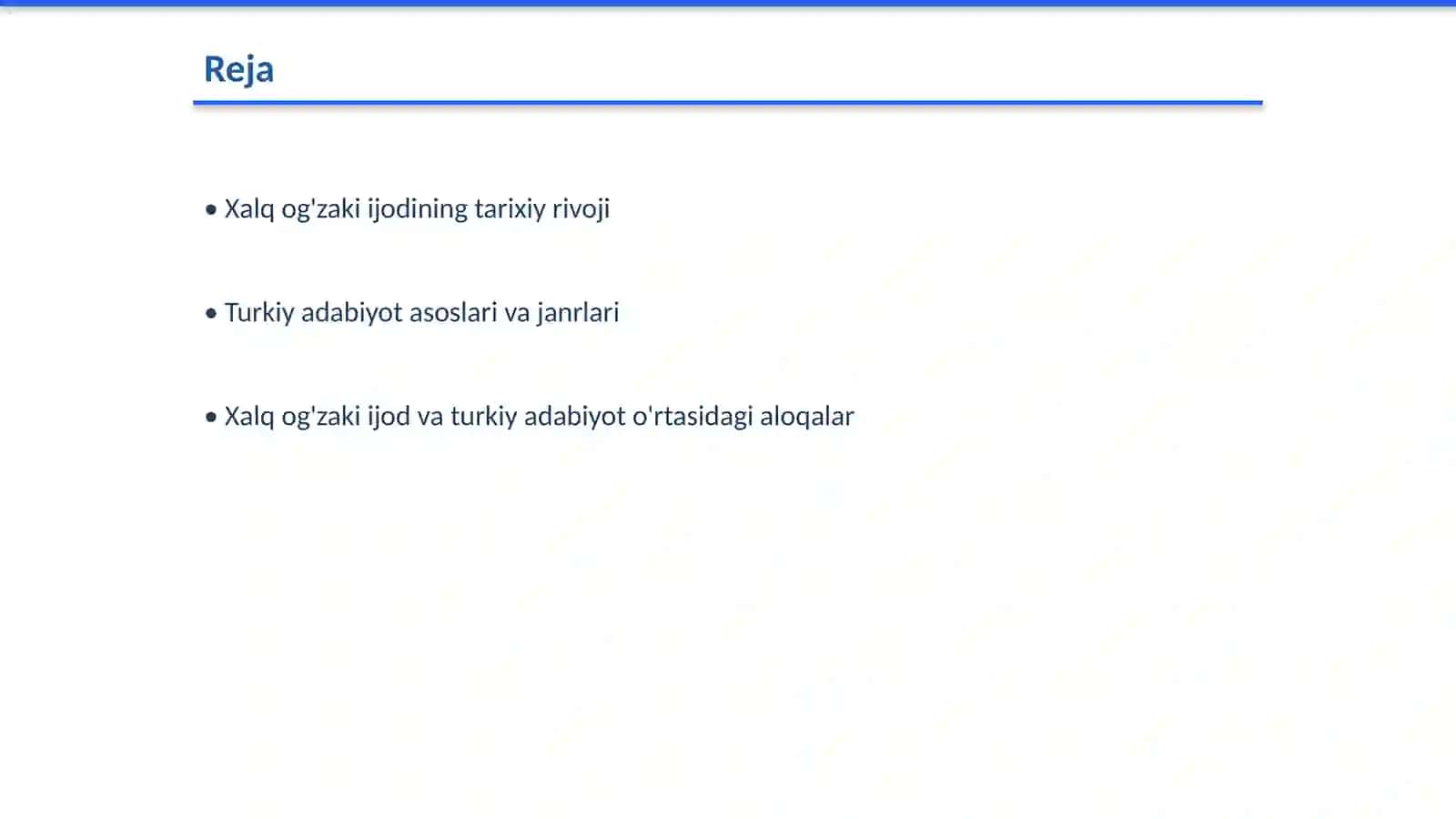 Xalq og'zaki ijodi va turkiy adabiyot 2