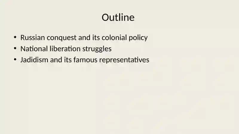 Russian conquest and its consequences 2