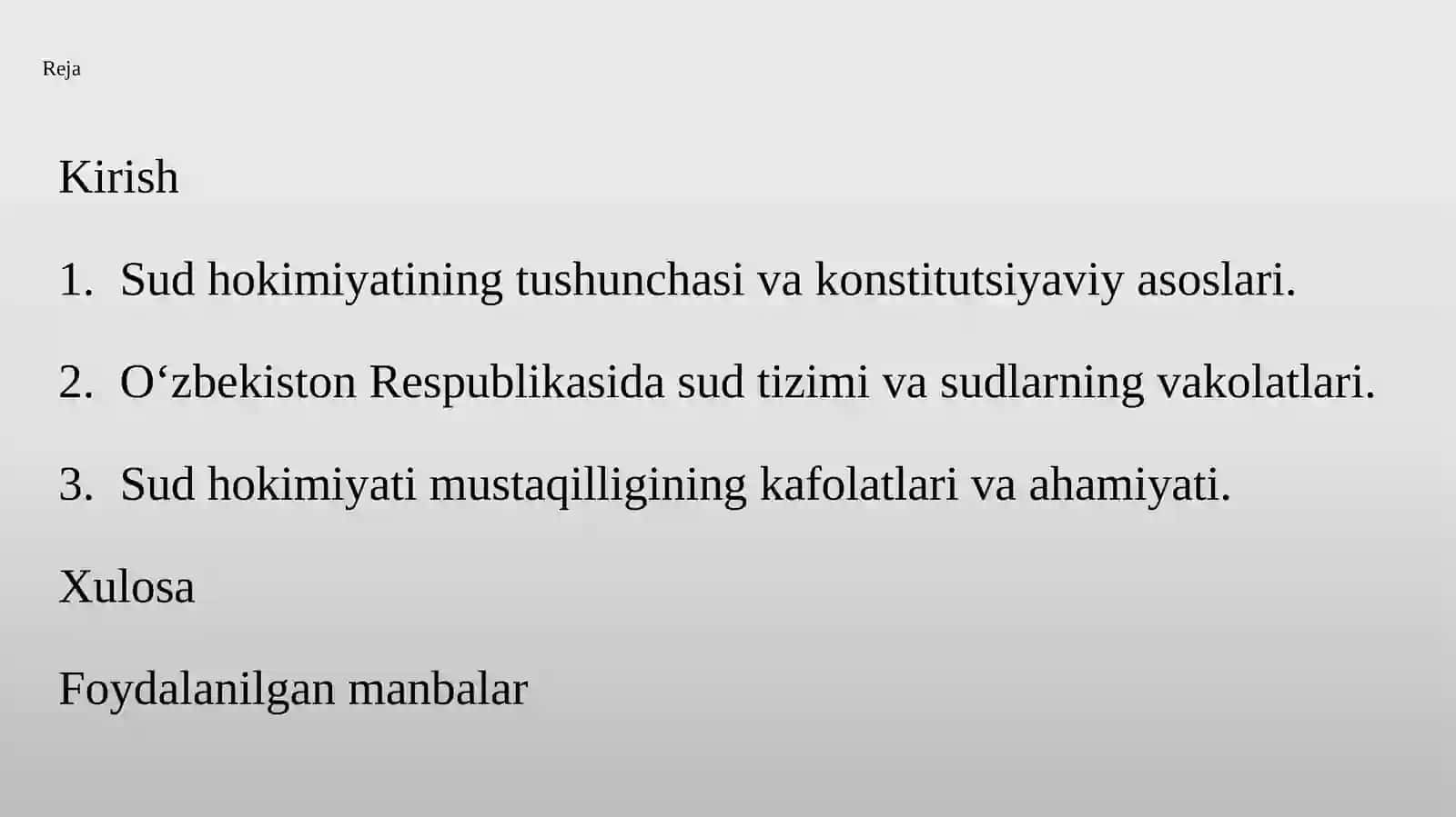 Sud—Davlathokimiyatining mustaqil tarmoq‘i 2