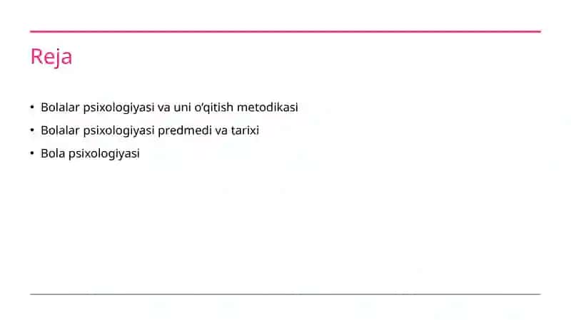 Bolalar psixologiyasi rivojlanishining asosiy nazariyalari 2