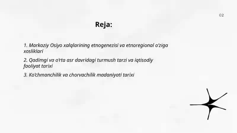 Markaziy Osiyo xalqlari etnografiyasi tarixi 2