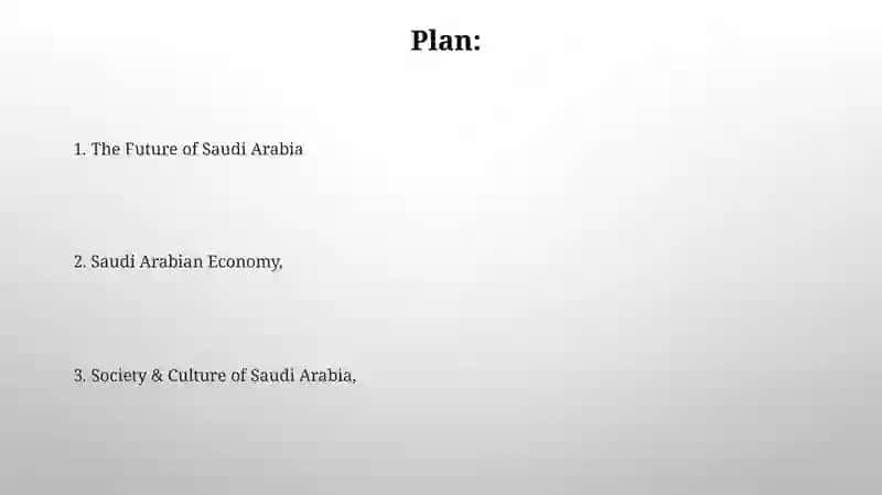 The Future of Saudi Arabia 2